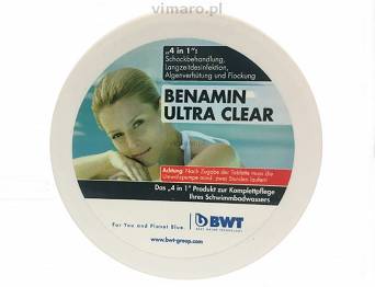 BWT BENAMIN ULTRA CLEAR 0,5kg - PRODUKT CHWILOWO NIEDOSTĘPNY