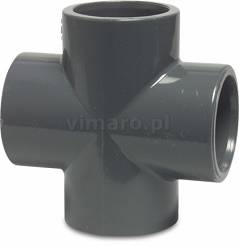 PVC Czwórnik 90st. 4 x KW