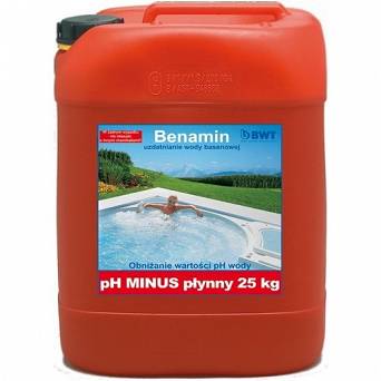 BWT BENAMIN pH MINUS w płynie 25kg