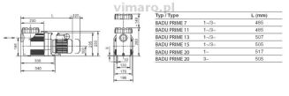 Pompa basenowa SPECK PUMPEN BADU PRIME 13, 13m3/h - 2