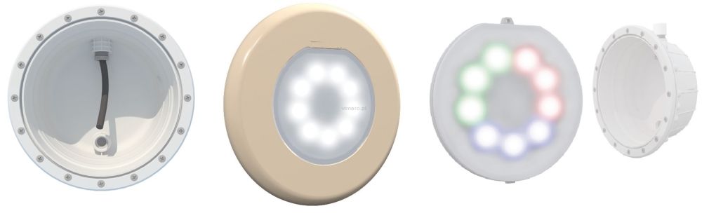 Lampa LED FLEX 12V światło kolorowe RGB