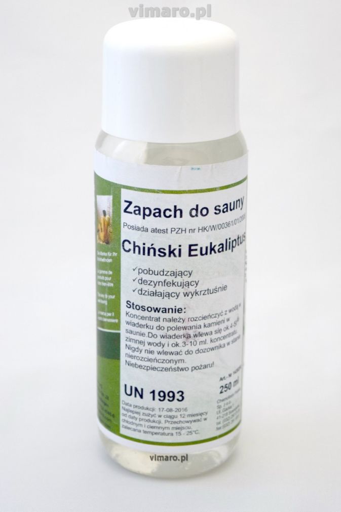 Chiński Eukaliptus - zapach do sauny