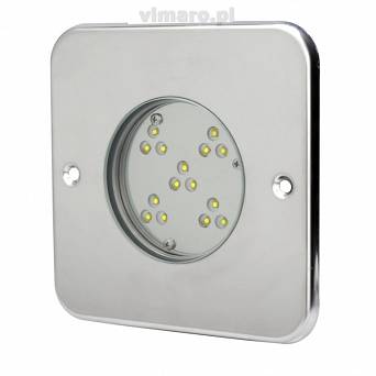 Lampa POWER LED RGB 15er/16er 24 V, 146 mm, 40 W, 7100 lm kwadrat MIDI