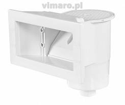 Miniskimmer szeroki Euro White Edition 