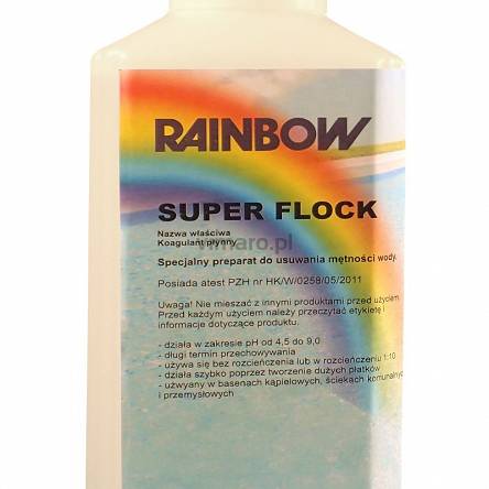 Rainbow SUPER FLOCK 1kg w płynie