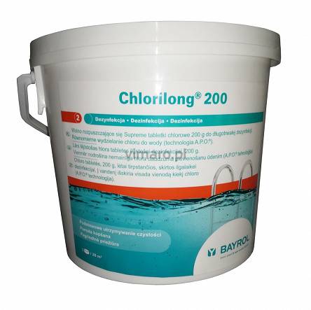 BAYROL CHLORILONG 200 SUPREME 5kg