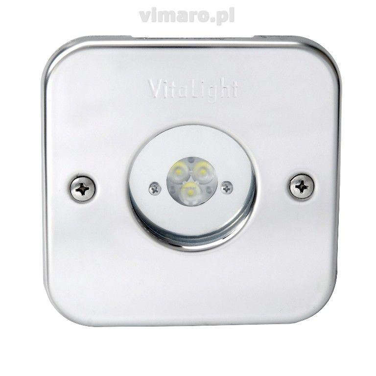 Lampa POWER LED 3er/4er 24 V, 110 mm, 9 W, 1420 lm kwadrat MINI