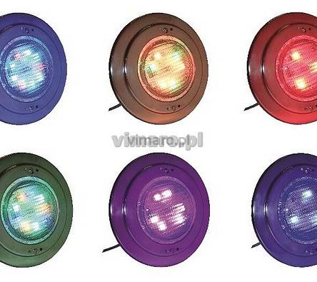 Lampa basenowa Stainless Edition LED Diamond PLUS (światło RGB)