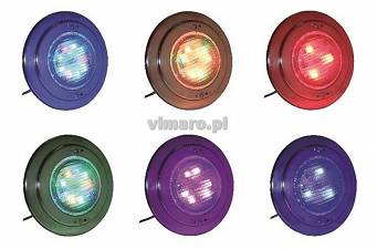 Lampa basenowa Stainless Edition LED Diamond PLUS (światło RGB)
