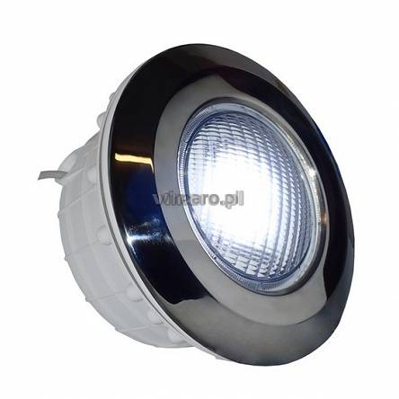 Lampa basenowa EURO pokrywa stalowa LED Diamond PLUS (światło białe)