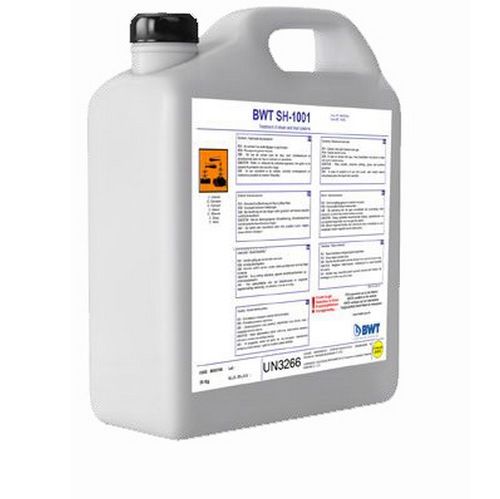 BWT SH-2001 - preparat o działaniu alkalizującym, fosforanującym i dyspergującym; Produkt zatwierdzony do stosowania w produkcji pary wykorzystywanej w przygotowaniu żywności (ref. FDA 21-173.310). BWT SH-2001 jest szczególnie zalecany do naturalnie miękkiej wody lub zmiękczonej i zdemineralizowanej lub pozbawionej dwutlenku węgla dla kotłów nisko, średnio i wysoko ciśnieniowych. Opakowanie 250 kg

Kontakt:
tel. 604 551 268, e-mail: biuro@vimaro.pl